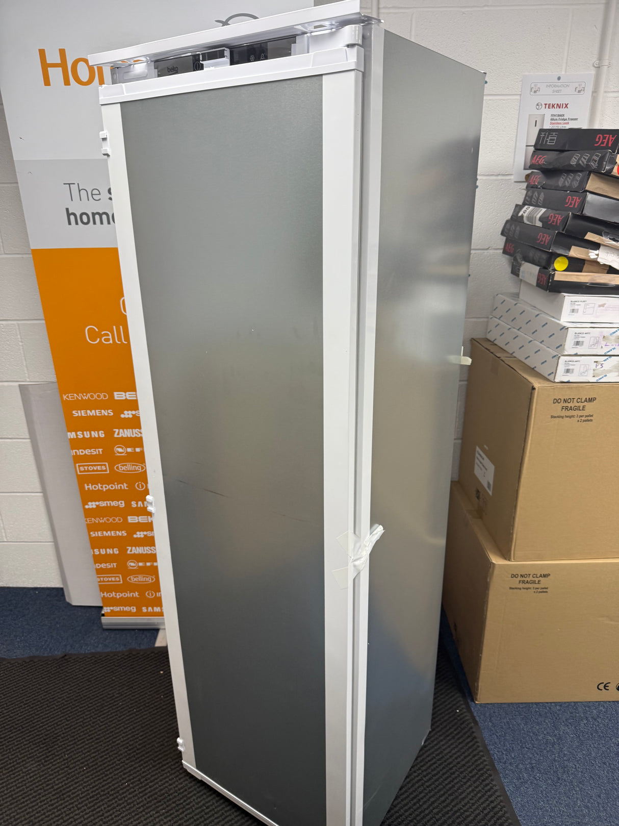 Beko BLSD4V577 (16) Built In HarvestFresh™ Tall Larder Fridge - 309 Litres - E Rated - (Ex Display) - HW182516