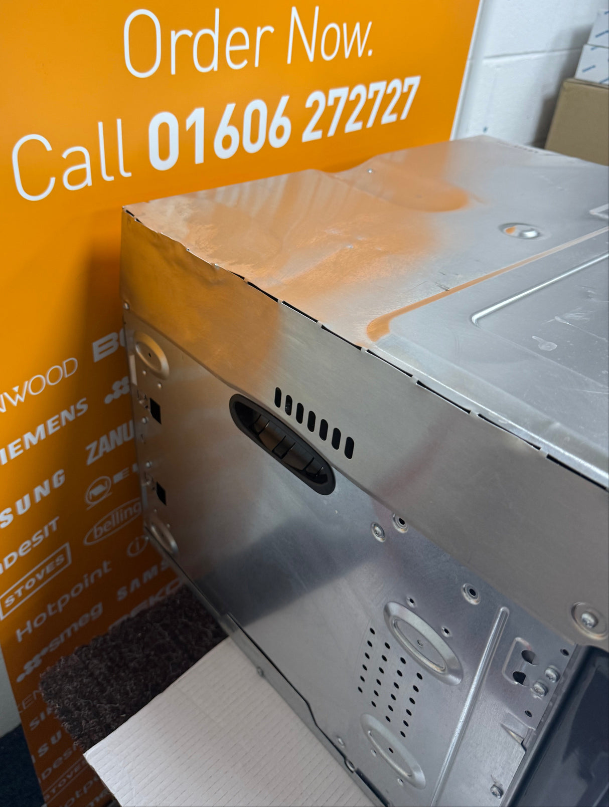 AEG 3000 KMX525060M (89) Built-In Microwave with Grill in Stainless Steel - (Ex Display) - HW182489