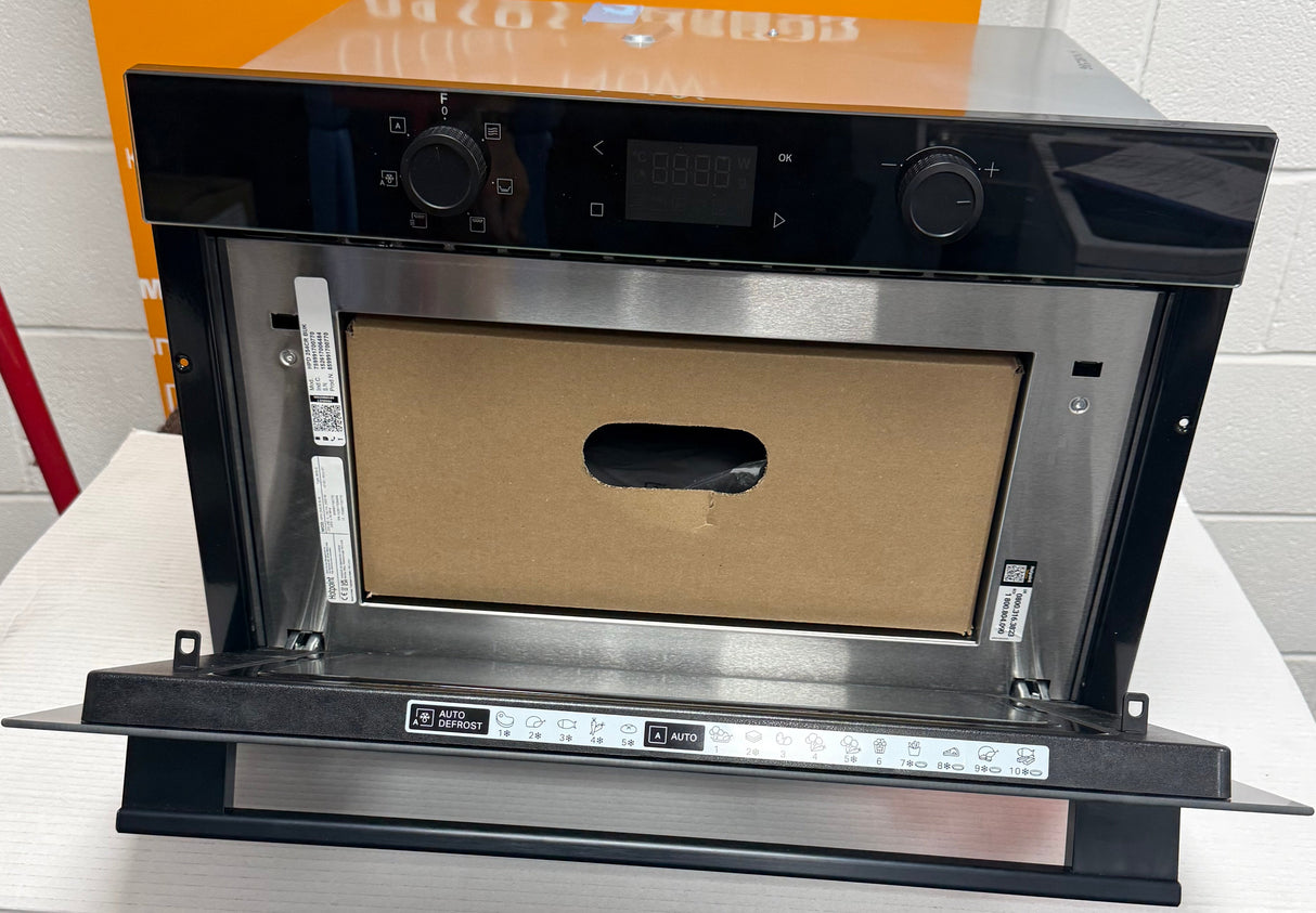 Hotpoint HPD 254CR BUK (86) 1000W 31 Litre Built-in Microwave Oven and Grill in Black - (Ex Display) - HW182586