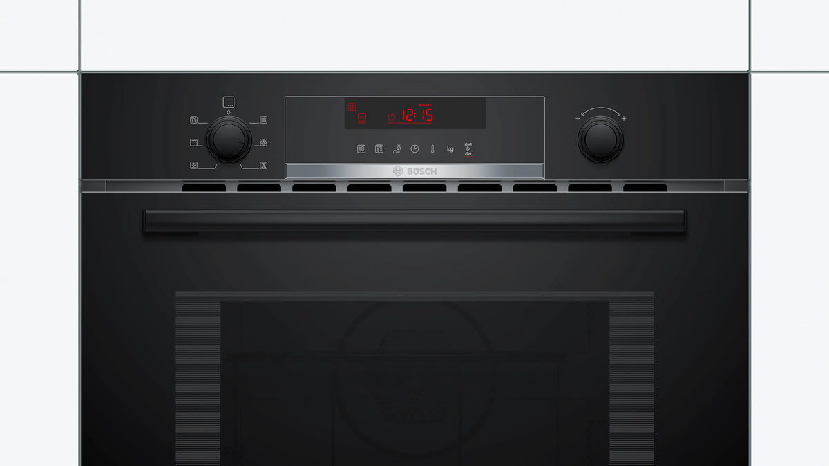 Bosch Series 4 CMA583MB0B (71) Integrated Compact Combination Microwave Oven in Black - (Tatty Box) - HW182771