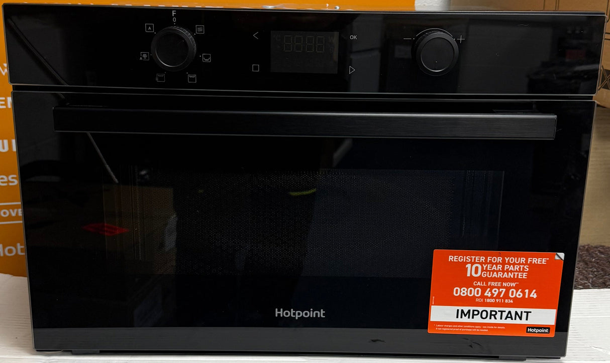 Hotpoint HPD 254CR BUK (86) 1000W 31 Litre Built-in Microwave Oven and Grill in Black - (Ex Display) - HW182586