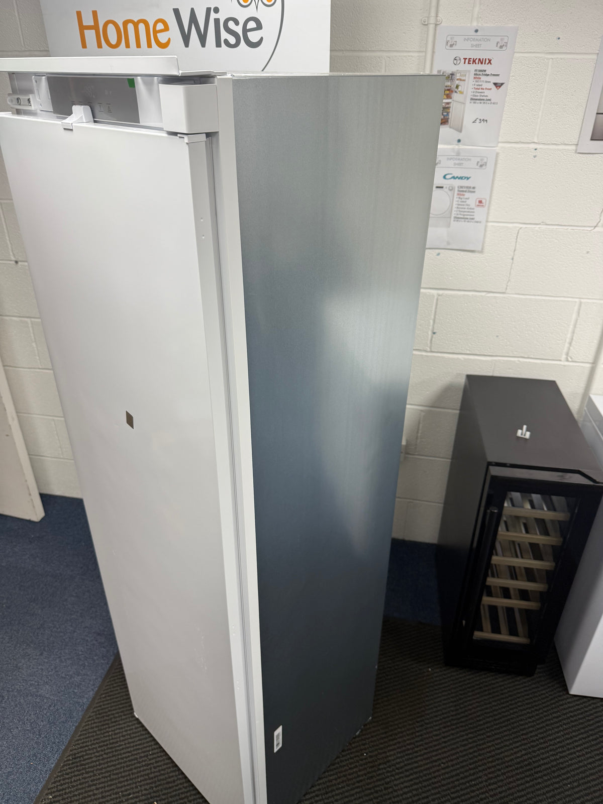 Hotpoint HTSD18F013H1 (37) 209 Litre Tall Built-In Freezer with No Frost - E Rated - HW182837