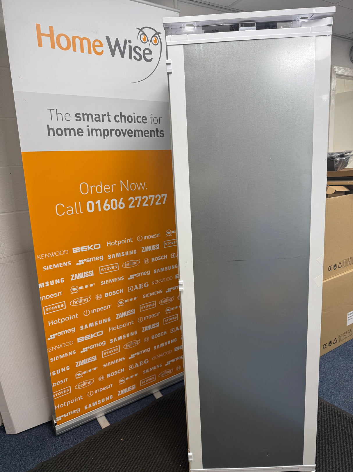 Beko BLSD4V577 (16) Built In HarvestFresh™ Tall Larder Fridge - 309 Litres - E Rated - (Ex Display) - HW182516