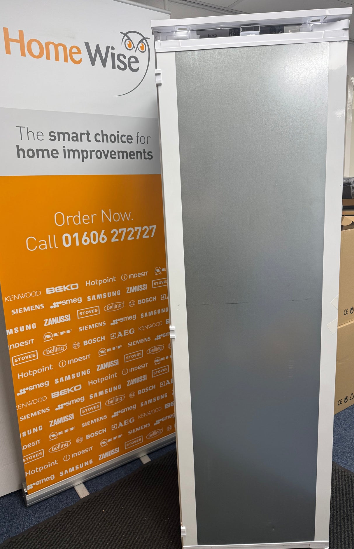 Beko BLSD4V577 (16) Built In HarvestFresh™ Tall Larder Fridge - 309 Litres - E Rated - (Ex Display) - HW182516