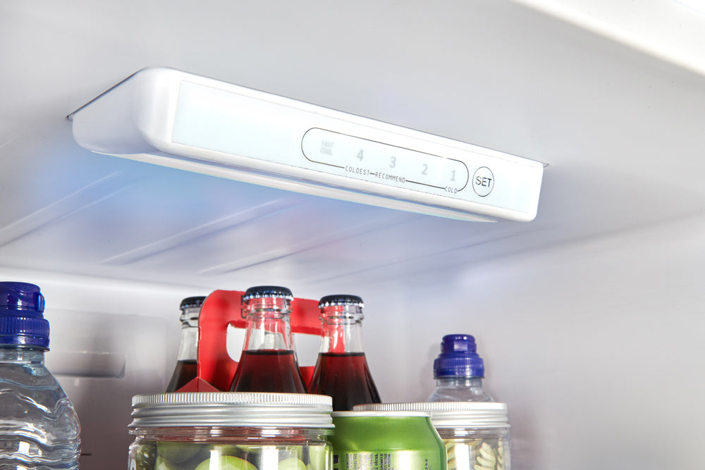 Teknix FF1860W/E 185cm 308 Litre Total No Frost Fridge Freezer in White - E Rated - POHW0011