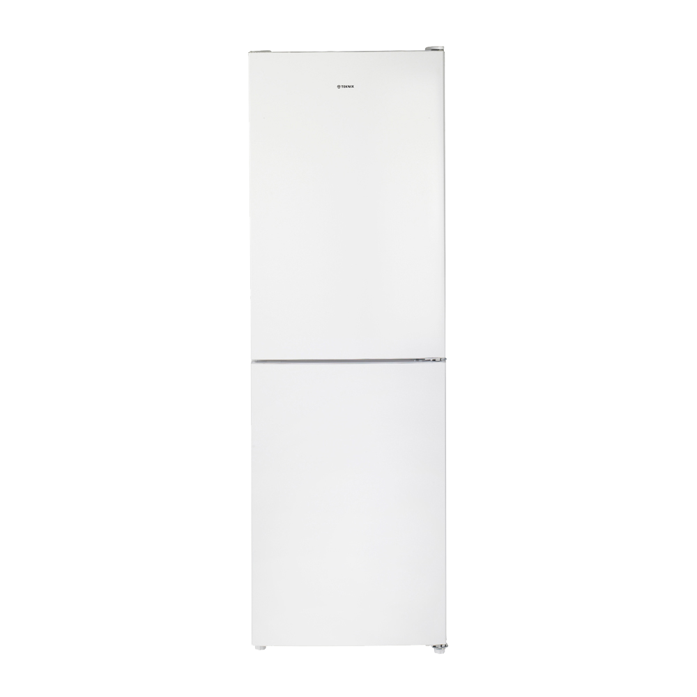 Teknix FF1860W/E 185cm 308 Litre Total No Frost Fridge Freezer in White - E Rated - POHW0011