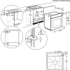 AEG BEX335011M (96) SurroundCook Built-in Electric Single Oven with Aqua Clean in Stainless Steel - A Rated - (Ex Display) - HW181796