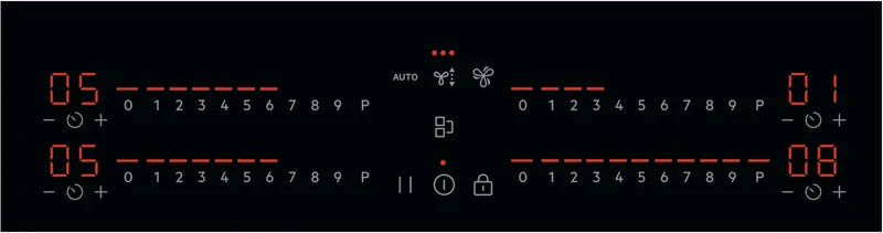 AEG SaphirMatt® TCH74B01FZ (61) 71cm 4 Zone Induction Hob with Venting Extraction in Matt Black - A+ Rated - (Tatty Box) - HW182361 - MANAGERS SPECIAL PRICE £1'119.20