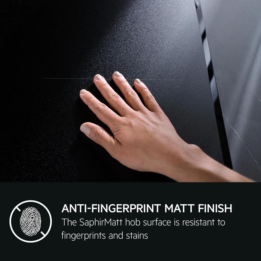 AEG NIK85M00AZ 6000 80cm MultiBridge Induction Hob SaphirMatt® - (Tatty Box) - HW182017