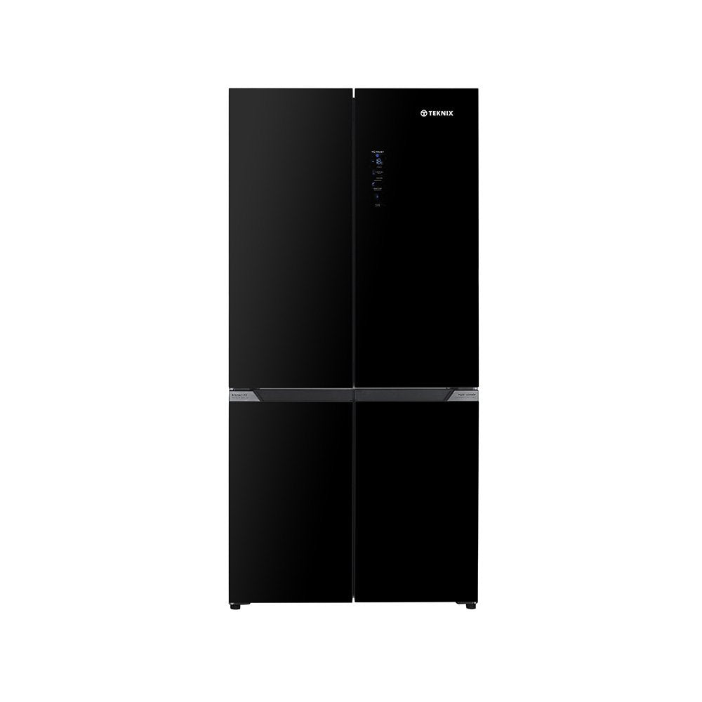 Teknix TMD19091SIBI 505 Litres Multi Door American Fridge Freezer in Dark Inox - E Rated Stock photo Front
