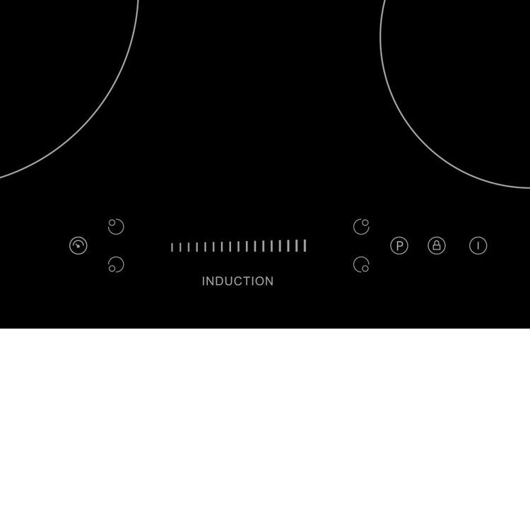 Teknix 60cm Plug in Induction Hob with Touch Control SCIH6PIS from HomeWise