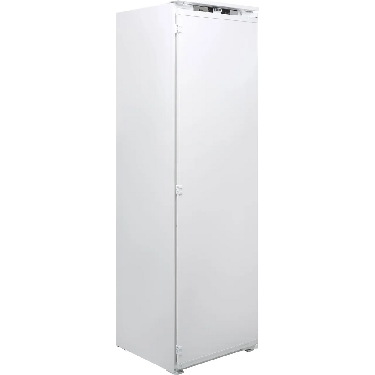 Beko BFFD4577 178cm Integrated Frost Free 220L Tall Upright Freezer with Sliding Hinge - E Rated - GRADED DENTED HW182449