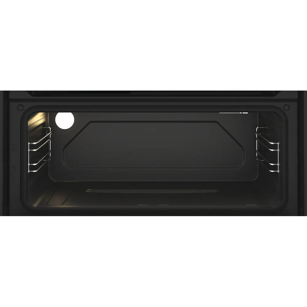 Hotpoint DUH 10D B 72cm Built Under Double Oven with Enamel Liners in Black - A/A Rated - HW181731