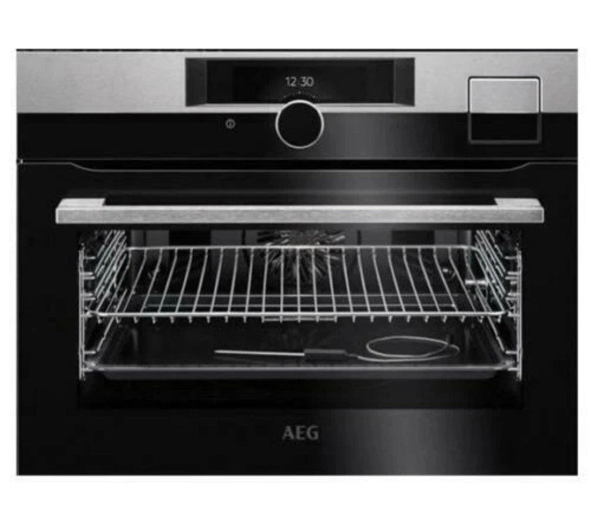 AEG KSK892220M SteamPro Compact Oven in Stainless Steel - A+ Rated - (Ex Display) - HW182074 - MANAGERS SPECIAL PRICE £479.20