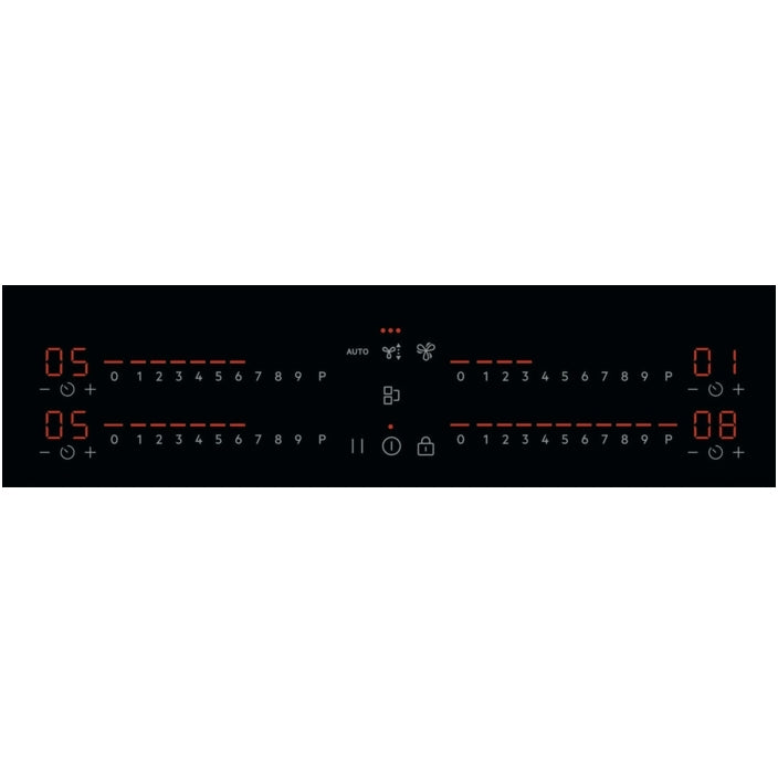 AEG SaphirMatt® TCH74B01FZ (61) 71cm 4 Zone Induction Hob with Venting Extraction in Matt Black - A+ Rated - (Tatty Box) - HW182361 - MANAGERS SPECIAL PRICE £1'119.20