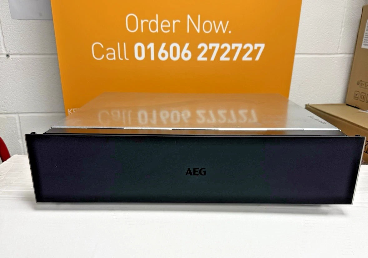 AEG KDK911424T (46) 14cm Warming Drawer in Matt Black - (Ex Display) - HW182046