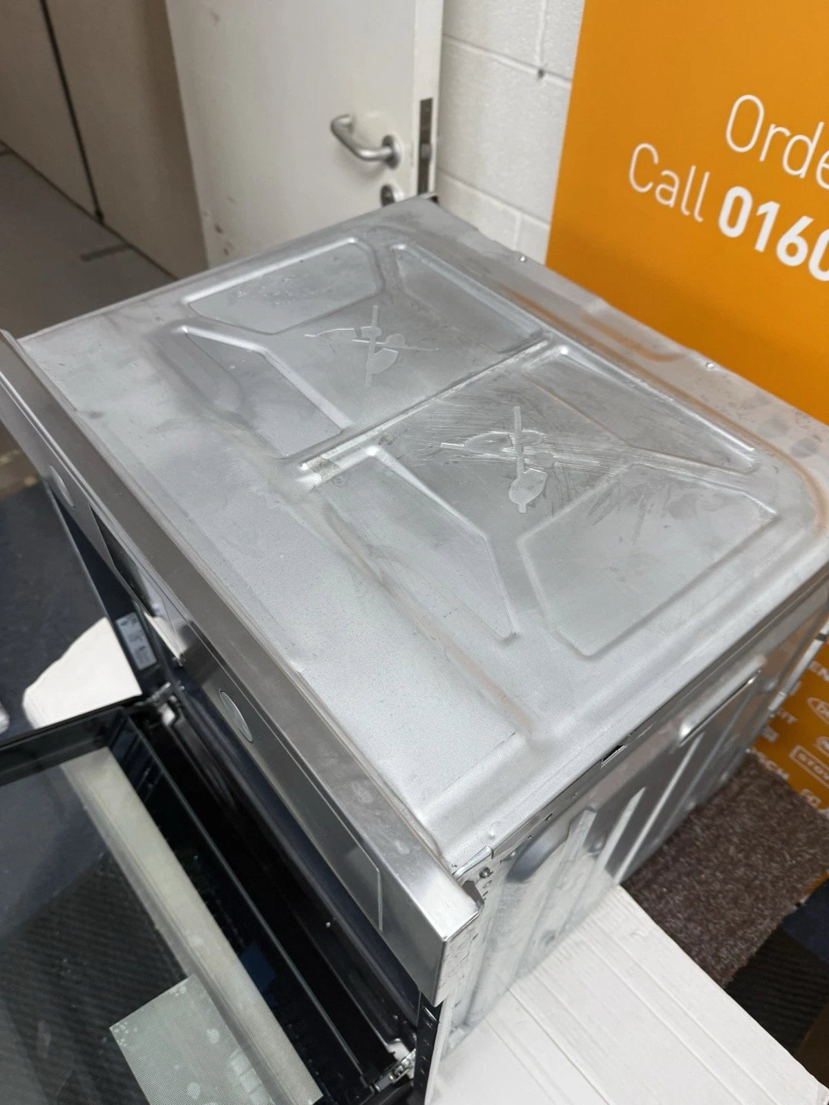 AEG BEX535A61M 3000 Built-in Electric Single Oven with AirFry and Aqua Clean in Stainless Steel - A+ Rated - (Graded) - HW181824