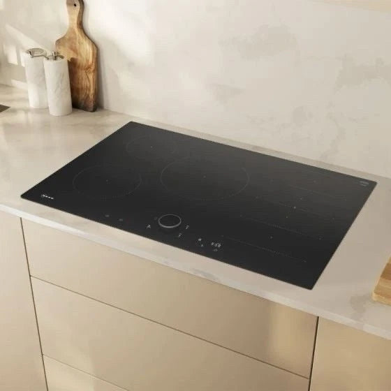 Neff N90 T68FUV4L0 80cm Flex Induction Hob with Twist Pad® in Black - (Tatty Packaging) - HW182484