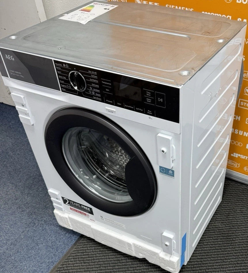AEG LF7C8636BI (24) 8KG 1600RPM ProSteam® Integrated Washing Machine - (Ex Display) - HW182624