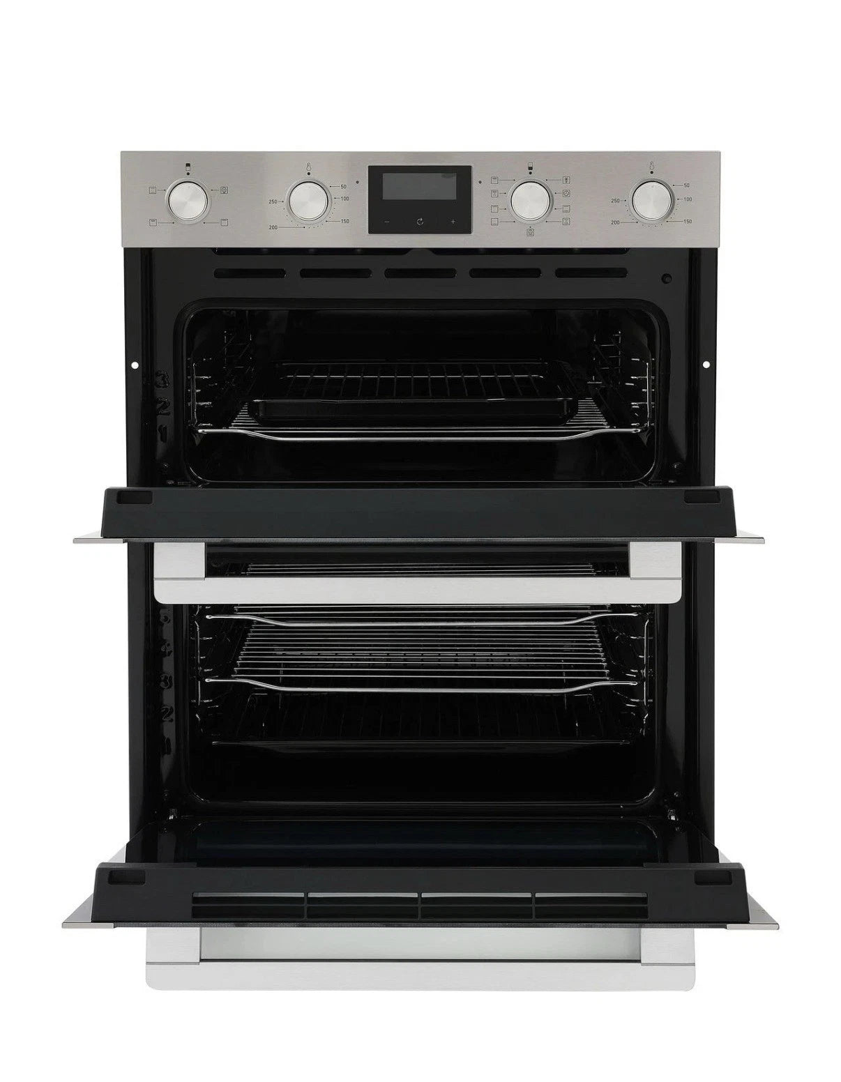Belling BEL 444411631 BI703MFC Built-under Electric Double Oven in Stainless Steel - A/A Rated - (Ex Display) - HW182083