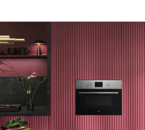 AEG KMX365060M Built-In Combination Microwave Oven in Stainless Steel - (Ex Display) - HW181818