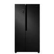 Teknix Side by Side American style Fridge Freezer in Black Steel THSBS1791PBIX