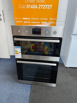 AEG 6000 Series DCB535060M (28) Double Built In Oven in Stainless Steel - A/A Rated - HW182729