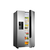 Teknix Side by Side American style Fridge Freezer in Inox Silver THSBS1791INX