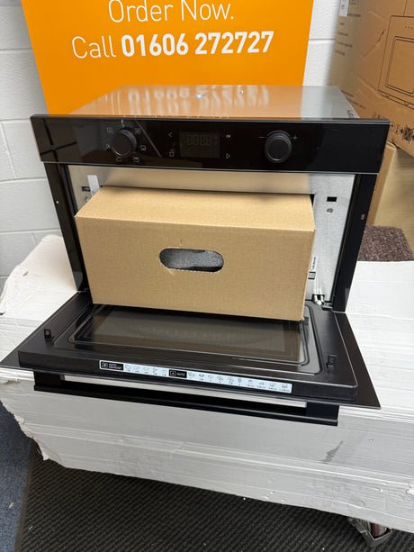 Hotpoint HPD 254CR BUK (59) 1000W 31 Litre Built-in Microwave and Grill in Black - (Ex Display) - HW182159