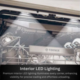 Teknix Series 3 TX3FD618 15 Place Settings Full Size Dishwasher In White- C Rated - POHW0097 **Packed with features normally only found in more expensive dishwashers and a 3 year Warranty**