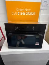 AEG KMX365060B (37) Built-In Combination Microwave Oven in Black - (Blemished) - HW182537