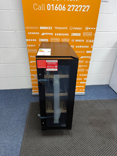 Matrix MWC300BL (97) 30cm Built Under 20 Bottle Wine Cooler in Black - (Ex Display) - HW182797