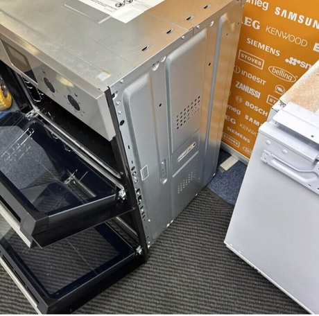 Zanussi ZKHNL3X1 (72) Built-In 59cm Electric Double Oven in Stainless Steel - A/A Rated - (Ex Display) - HW182072 - MANAGERS SPECIAL PRICE £311.20