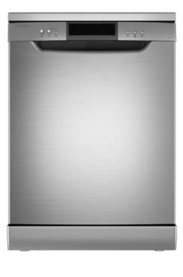Teknix TFD616S 14 Place Settings Full Size Freestanding Dishwasher with Top Cutlery Tray in Stainless Steel