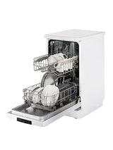 Teknix 45cm slimline free standing dishwasher TFD455W WHITE HW180743