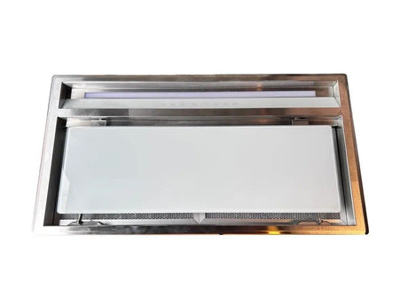 Viceroy WRCAN60RF 53cm Canopy Cooker Hood Extractor in White and Stainless Steel - HW181826-01