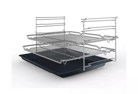 Bosch Series 2 HHF113BR0B (87) Built-In Electric Single Oven in Stainless Steel with 13 Amp Plug - A Rated - (Blemished) - HW182087