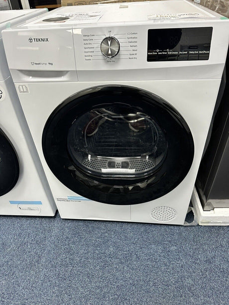 Teknix TKHP9HW 9KG Heat Pump Dryer in White - A++ Rated - POHW0113