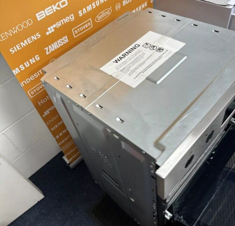 Zanussi ZKHNL3X1 (72) Built-In 59cm Electric Double Oven in Stainless Steel - A/A Rated - (Ex Display) - HW182072 - MANAGERS SPECIAL PRICE £311.20