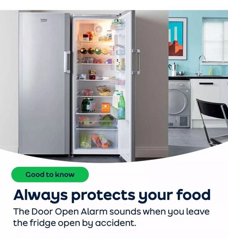 Beko BLSD4V577 (97) Built In HarvestFresh™ Tall Larder Fridge - 309 Litres - E Rated - (Ex Display) - HW182297