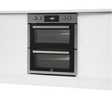 HOOVER H-OVEN 300 HO7DC3E3078IN Electric Built under Double Oven Stainless Steel in cabinet photo