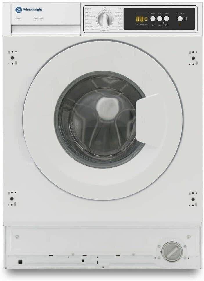 White Knight BIWM148  8Kg 1400Spin IntegratedWashing Machine  HW180590