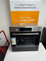 Bosch Series 4 HQA574BS3B (94) Electric Single Oven with Pyrolytic Self Cleaning in Stainless Steel - (Ex display) - HW182523