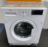 Beko WTIK94121F Integrated 9KG 1400 Spin Washing Machine in White - A Rated - (Graded) - HW182296