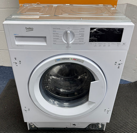 Beko WTIK94121F Integrated 9KG 1400 Spin Washing Machine in White - A Rated - (Graded) - HW182296