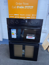 AEG 6000 DCB535060B (56) SurroundCook Electric Double Built-in Oven in Black - A/A Rated - (Ex Display) - HW182256