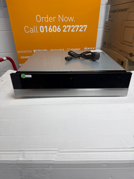 Bosch BIC630NS1B (34) 14cm Warming Drawer in Black & Stainless Steel - (Ex Display) - HW182134