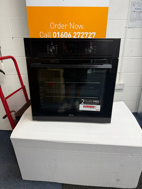 AEG BEX335011B (17) 3000 Series Surround Cook Built-in Electric Single oven (BLEMISHED) HW182617