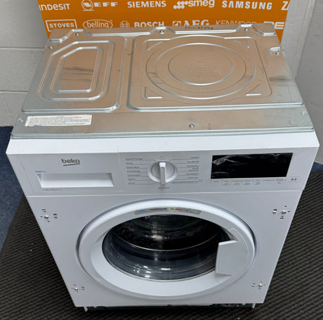 Beko WTIK94121F Integrated 9KG 1400 Spin Washing Machine in White - A Rated - (Graded) - HW182296