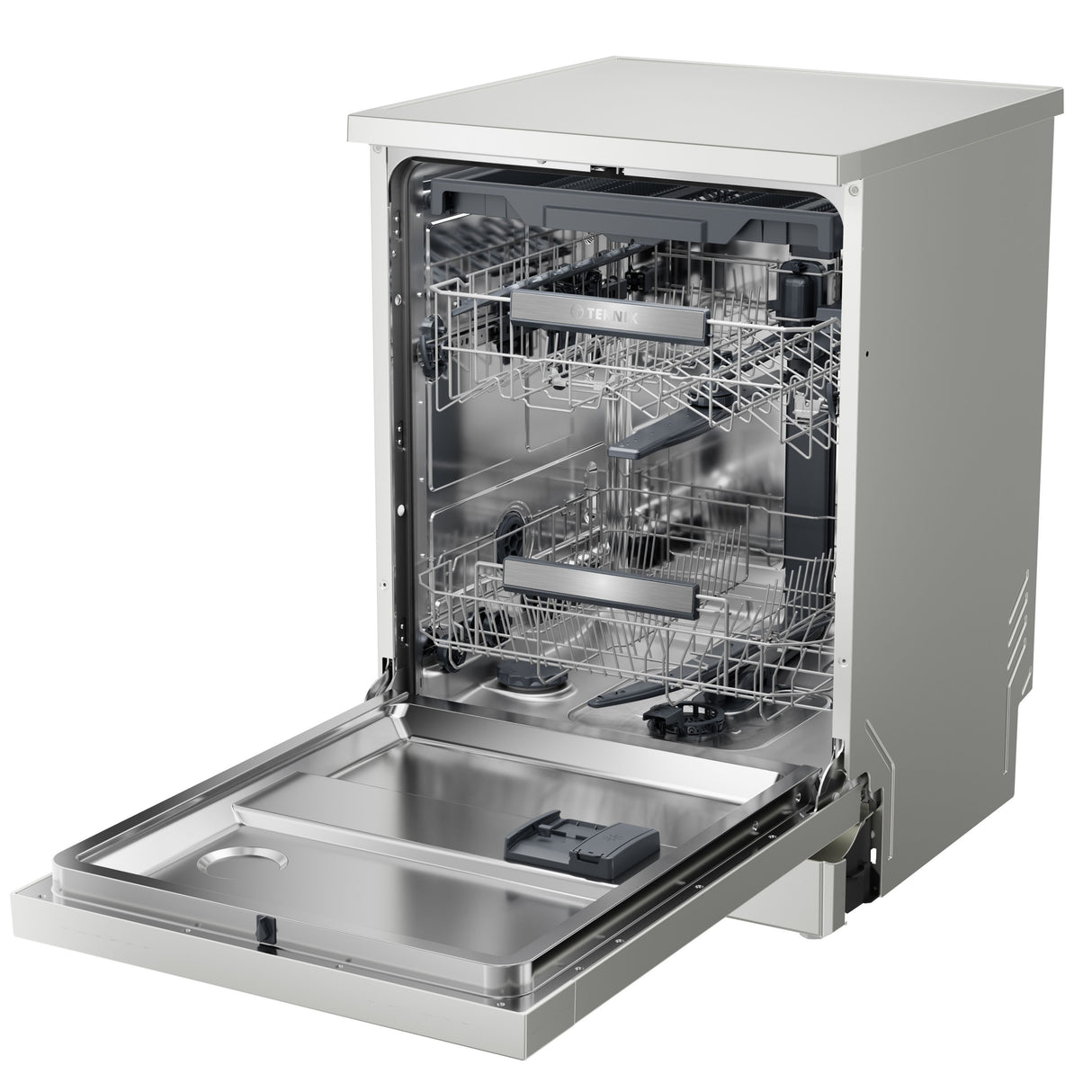 Teknix Series 3 TX3FD618 15 Place Settings Full Size Dishwasher In White- C Rated - POHW0097 **Packed with features normally only found in more expensive dishwashers and a 3 year Warranty**